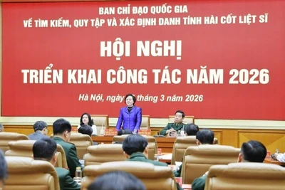 Đẩy mạnh tìm kiếm, quy tập và xác định danh tính hài cốt liệt sĩ