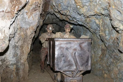 Mỏ khai thác bạc El Eden ở Zacatecas, bang Zacatecas, Mexico. (Ảnh: Tân hoa xã)