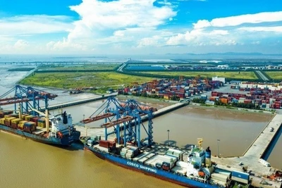 Việt Nam đã có tốc độ tăng trưởng xuất khẩu cao trong suốt thời kỳ Đổi mới từ 1986 đến nay, kể cả trong giai đoạn khó khăn của đại dịch Covid-19. (Ảnh: TTXVN)