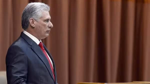 Chủ tịch Cuba Miguel Díaz-Canel. (Ảnh: Xinhua)