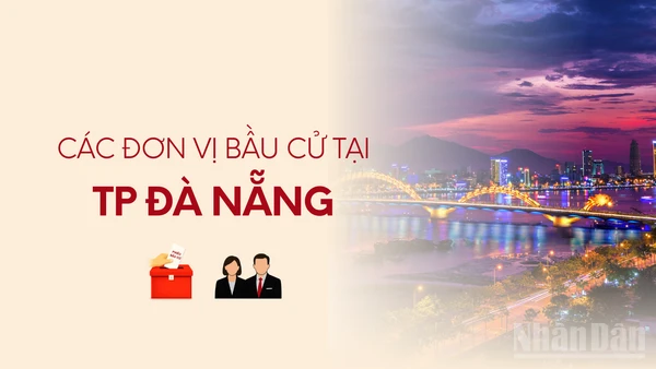 [Infographic] Các đơn vị bầu cử đại biểu Quốc hội tại thành phố Đà Nẵng