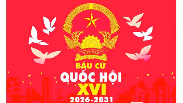 Ảnh minh họa: Tranh phục vụ tuyên truyền bầu cử Quốc hội khóa XVI.