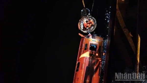 [Video] Cận cảnh tàu Việt Nam cứu 21 thuyền viên nước ngoài gặp nạn trên biển Trung Đông