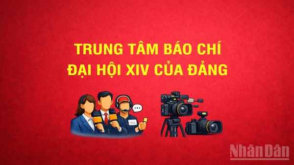 [Infographic] Trung tâm Báo chí Đại hội XIV của Đảng