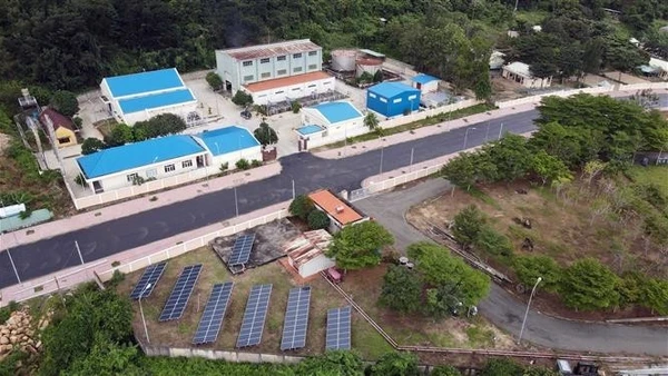 Nhà máy điện An Hội (Côn Đảo). (Ảnh: Đoàn Mạnh Dương - TTXVN)