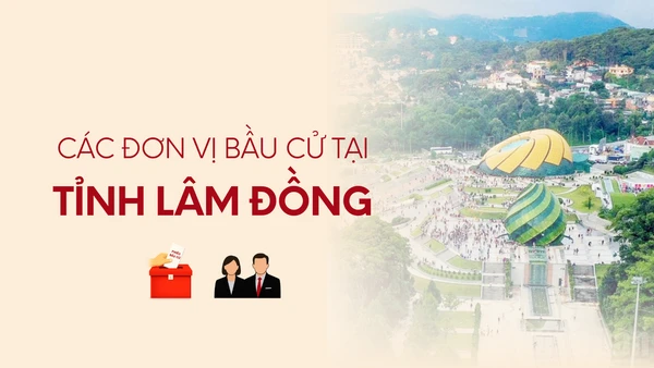 [Infographic] Các đơn vị bầu cử đại biểu Quốc hội tại tỉnh Lâm Đồng
