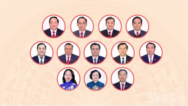 [Infographic] Các đồng chí lần đầu tham gia Bộ Chính trị, Ban Bí thư