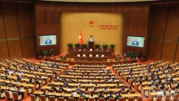 Ảnh minh họa: Toàn cảnh phiên bế mạc Kỳ họp thứ 9, Quốc hội khóa XV, ngày 27/6/2025. (Ảnh: DUY LINH)