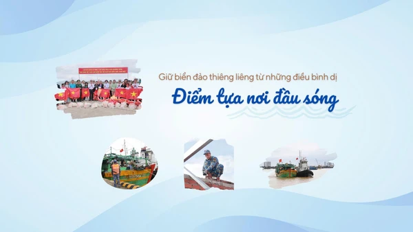 Chương trình “Hải quân Việt Nam làm điểm tựa cho ngư dân vươn khơi, bám biển” được triển khai từ năm 2019 tại 5 tỉnh, thành phố duyên hải miền trung (Quảng Trị, Thành phố Huế, Đà Nẵng, Quảng Ngãi và Gia Lai) tập trung vào tuyên truyền pháp luật nghề cá, hỗ trợ vật chất và cứu hộ cứu nạn.