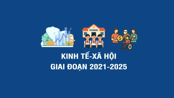 [Infographic] Một số kết quả đạt được về kinh tế-xã hội giai đoạn 2021-2025