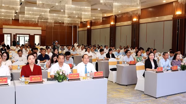 Các đại biểu dự hội nghị.