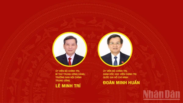 [Infographic] Các đồng chí nhận nhiệm vụ mới do Bộ Chính trị phân công