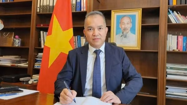 Đại sứ Việt Nam tại Kuwait Nguyễn Đức Thắng. (Ảnh: Đại sứ quán Việt Nam tại Kuwait)