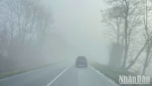 Dự báo phía đông Bắc Bộ sáng sớm có sương mù và sương mù nhẹ rải rác. (Ảnh minh họa: Đ.T)