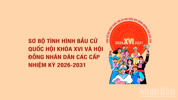 [Infographic] Sơ bộ tình hình bầu cử đại biểu Quốc hội khóa XVI và đại biểu Hội đồng nhân dân các cấp nhiệm kỳ 2026-2031