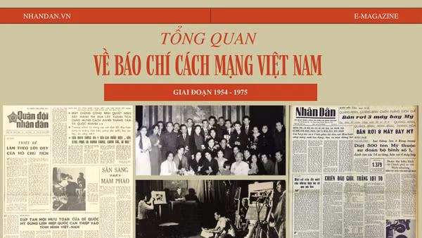 Tổng quan Báo chí Cách mạng Việt Nam giai đoạn 1954-1975
