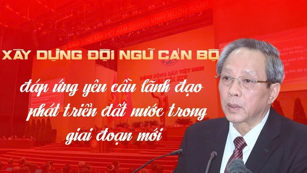 Xây dựng đội ngũ cán bộ đáp ứng yêu cầu lãnh đạo phát triển đất nước trong giai đoạn mới