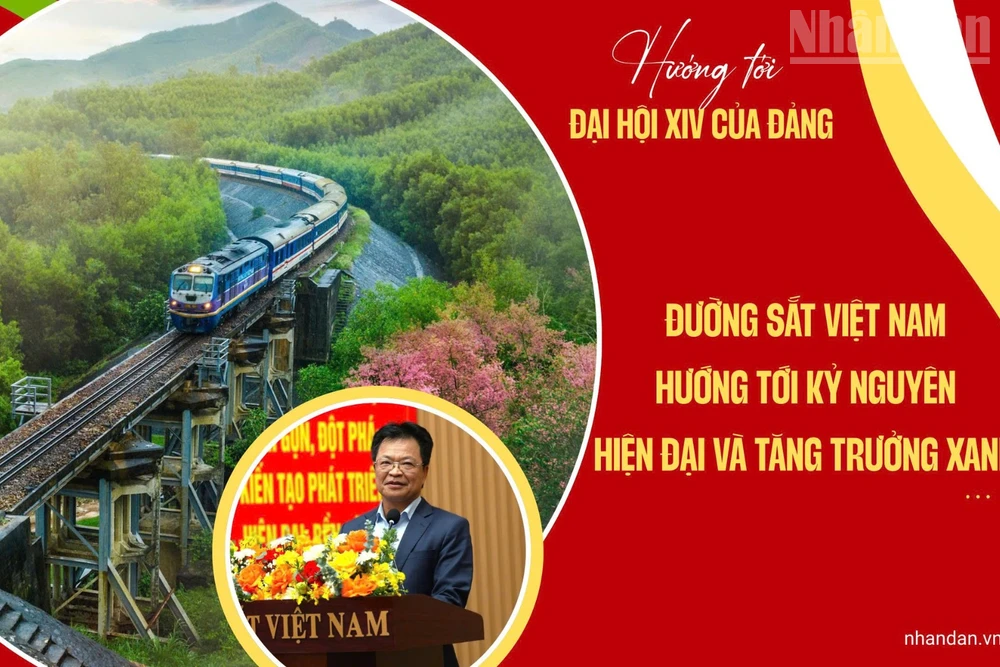 Hướng tới Đại hội đại biểu toàn quốc lần thứ XIV của Đảng, đường sắt Việt Nam đang đứng trước “thời điểm vàng” với những dự án mang tầm vóc lịch sử, trong đó có đường sắt tốc độ cao bắc-nam và các tuyến kết nối liên vùng, liên vận quốc tế.