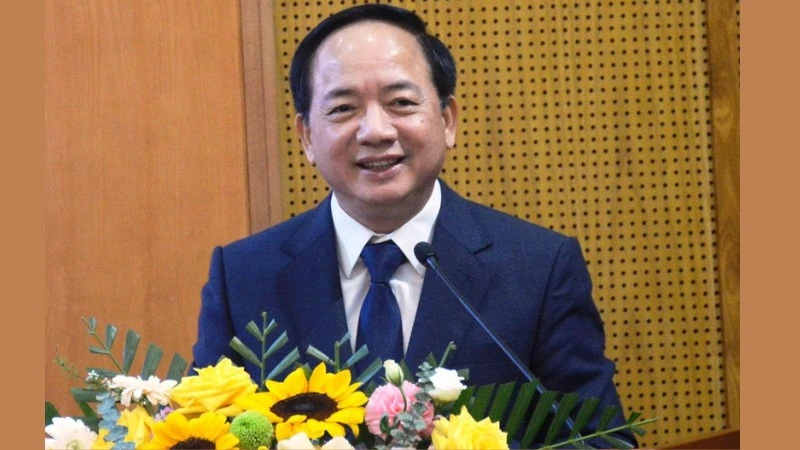 Đồng chí Trịnh Văn Quyết phát biểu chỉ đạo hội nghị.