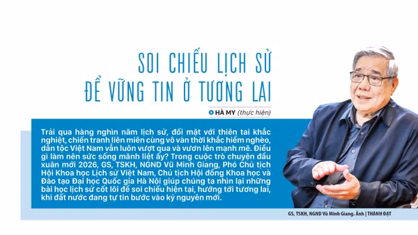 Soi chiếu lịch sử để vững tin ở tương lai