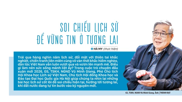 Soi chiếu lịch sử để vững tin ở tương lai