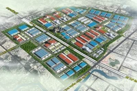 Phối cảnh Khu công nghiệp Cam Liên, huyện Lệ Thủy, tỉnh Quảng Bình
