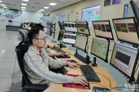 Phòng điều độ trung tâm tại Nhà máy Nhiệt điện Thái Bình 2.