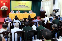 Quang cảnh buổi đối thoại.