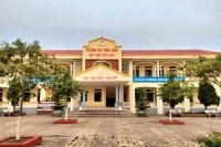 Trường Tiểu học thị trấn Tiền Hải (huyện Tiền Hải, tỉnh Thái Bình), nơi xảy ra sự việc. (Ảnh Phòng Giáo dục và Đào tạo huyện Tiền Hải)