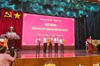 Đồng chí Hoàng Nguyên Dinh - Bí thư Huyện ủy Châu Đức được Tỉnh ủy điều động giữ chức Bí thư Thành ủy Vũng Tàu.