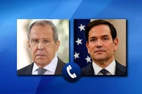 Ngoại trưởng Mỹ Marco Rubio điện đàm với Ngoại trưởng Nga Sergei Lavrov.
