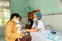 Đà Nẵng tăng cường đẩy nhanh tiến độ tiêm vắc-xin sởi cho các đối tượng trong độ tuổi. Ảnh: Anh Đào