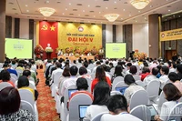 Đại hội đại biểu Hội Xuất bản Việt Nam lần thứ 5. (Ảnh: THÀNH ĐẠT)