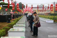 Đường thơ tại Ngày thơ Việt Nam 2023. (Ảnh: NHẬT QUANG)