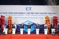 Lễ khởi công Nhà máy bán dẫn CT Semiconductor.