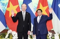 Thủ tướng Phạm Minh Chính hội kiến Chủ tịch Quốc hội Phần Lan Jussi Halla-aho.