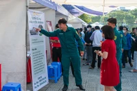 Ngày hội việc làm cho quân nhân xuất ngũ và người lao động tại quận Liên Chiểu năm 2024.