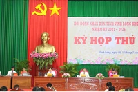 Vĩnh Long khai mạc kỳ họp lần thứ 8, Hội đồng nhân dân tỉnh khóa 10, nhiệm kỳ 2021-2026. 