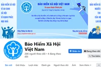 Fanpage Facebook chính thức của Bảo hiểm xã hội Việt Nam.