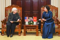 Thống đốc Ngân hàng Nhà nước Việt Nam Nguyễn Thị Hồng và Bộ trưởng Tài chính Hoa Kỳ Janet L. Yellen.