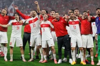 Thổ Nhĩ Kỳ là đội bóng cuối cùng giành vé vào vòng tứ kết. (Ảnh: UEFA)