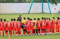 Đội tuyển nữ Việt Nam hướng đến các nhiệm vụ quan trọng trong năm 2023. (Ảnh: Minh Dân)