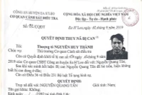 Nguyễn Quang Tân, 1 trong 4 đối tượng bị truy nã.