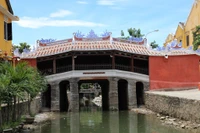 Chùa Cầu sau khi trùng tu. Ảnh: Đoàn Hữu Trung/TTXVN