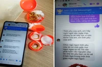 Những đoạn tin nhắn lừa đảo.