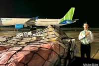 Bamboo Airways chuyển lô hàng hơn 1.2 tấn hàng hóa cứu trợ.