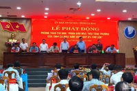 Lễ phát động Phong trào thi đua “Phấn đấu tăng trưởng GRDP tỉnh Cà Mau năm 2025 đạt 8% trở lên”.