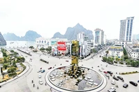 Một góc thành phố Hạ Long, tỉnh Quảng Ninh.