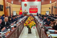 Ủy ban nhân dân tỉnh Thanh Hóa thảo luận phương án sắp xếp các cơ quan chuyên môn, đơn vị sự nghiệp công khối chính quyền tỉnh.