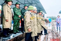 Ban Chỉ đạo quốc gia về phòng, chống thiên tai đôn đốc công tác phòng, chống bão số 2 tại Hải Phòng.